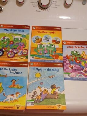 Leap Reader Interactive Book Frog Lot Of 5